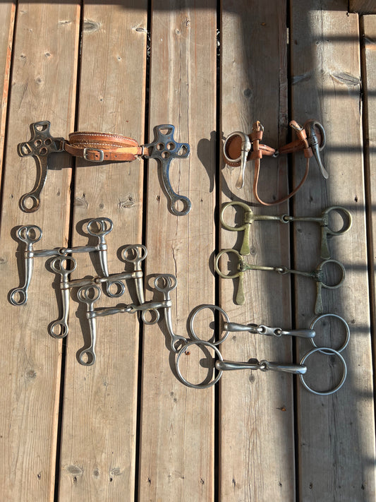 Used Bundle of Horse Bits