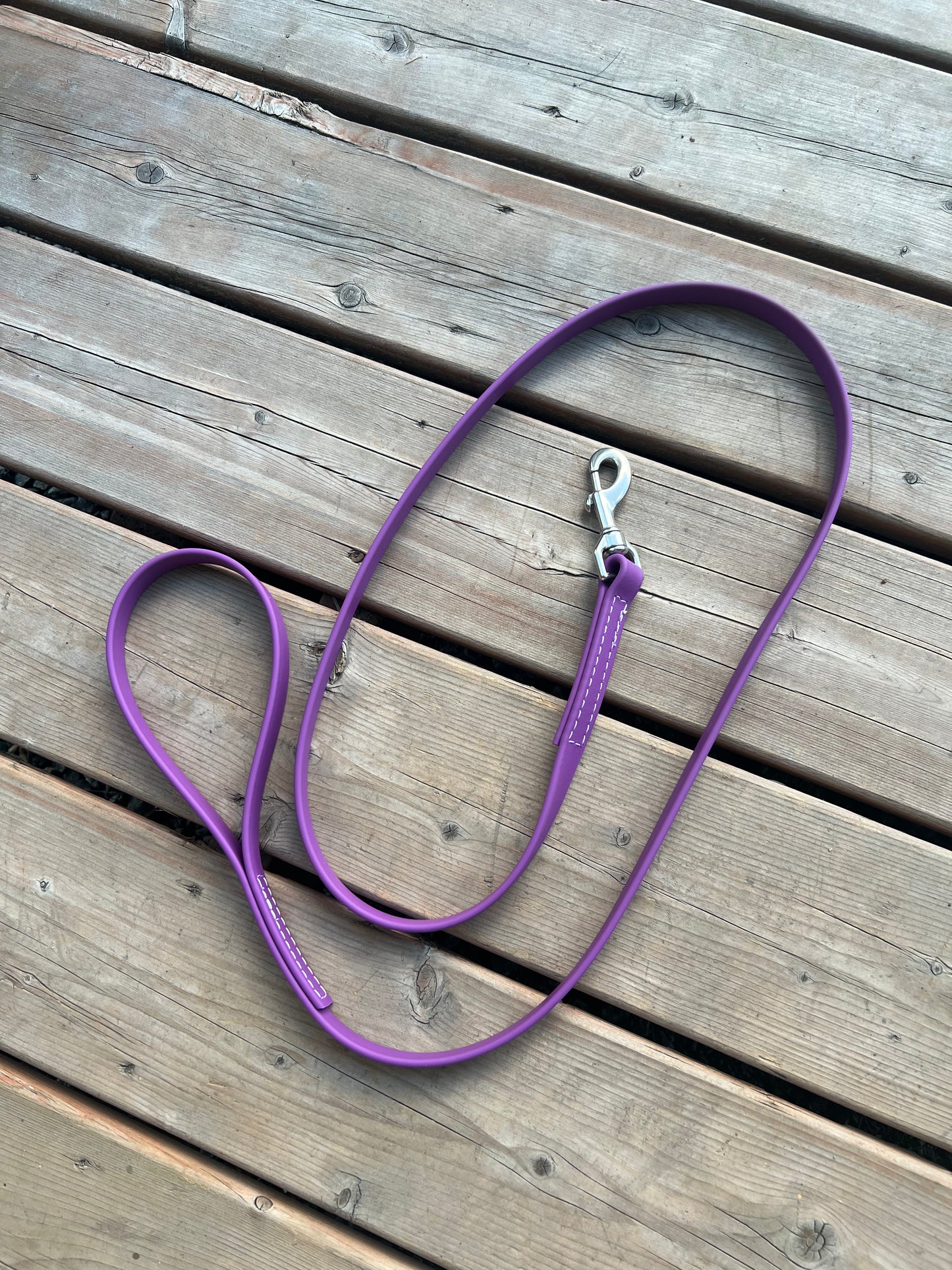 Laisse pour chien BioThane *Fabriquée sur commande*