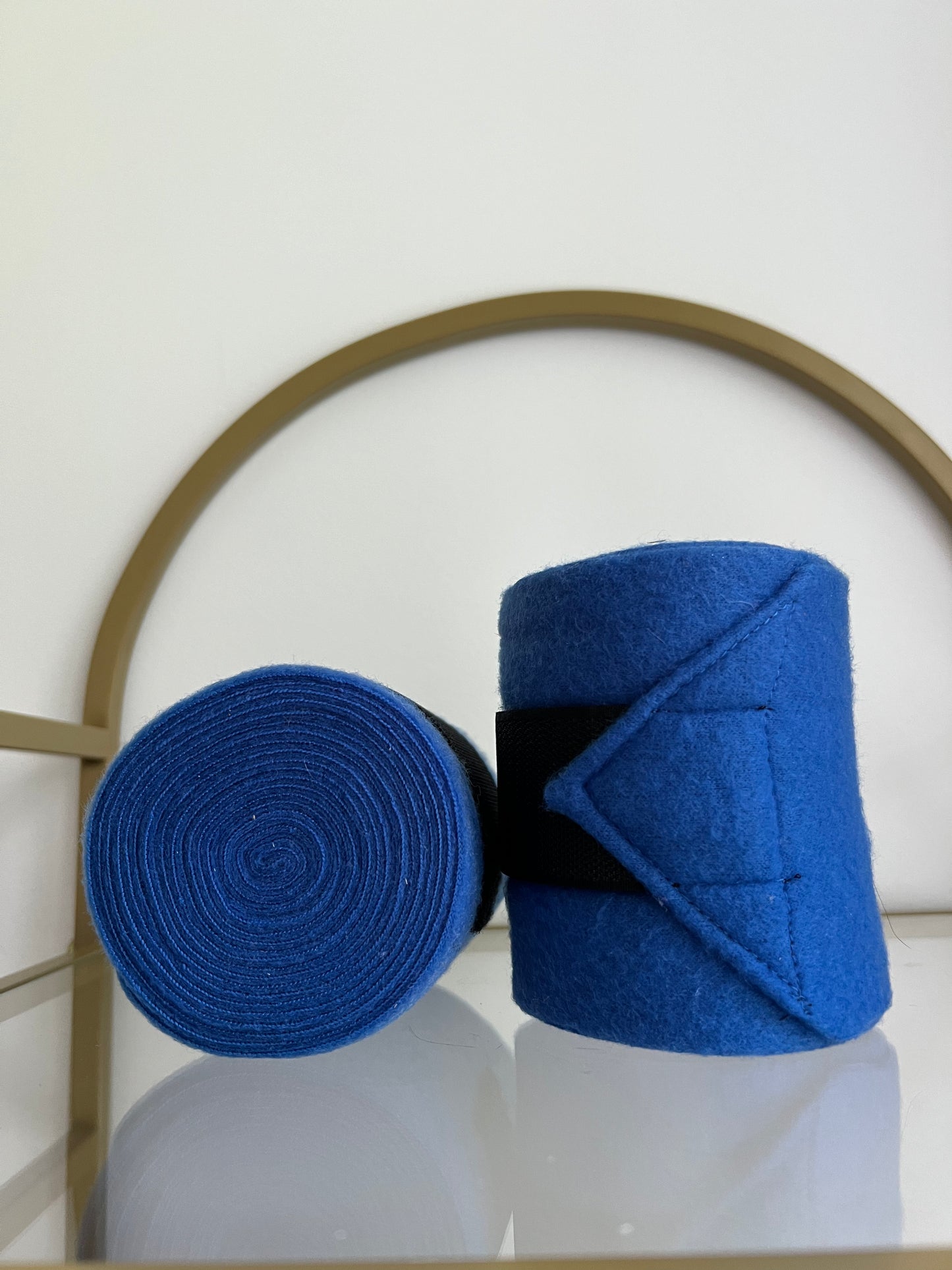 Set of 2 Horse Polo Wraps - Royal Blue