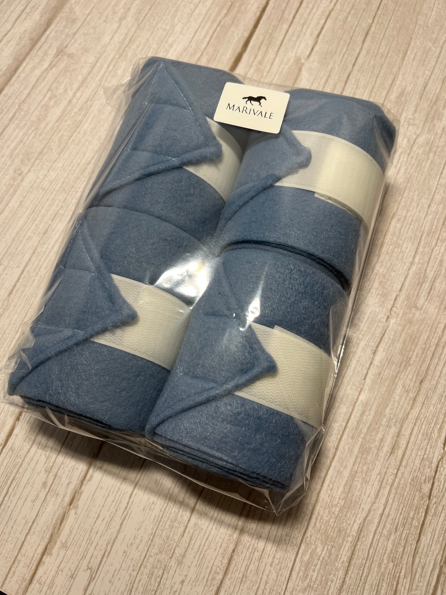 Set of 4 Horse Polo Wraps - Harbour Blue
