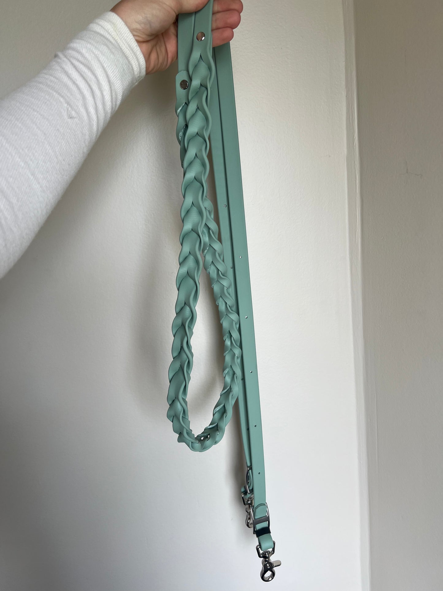 Adjustable Braided Rein BioThane *Made to order*
