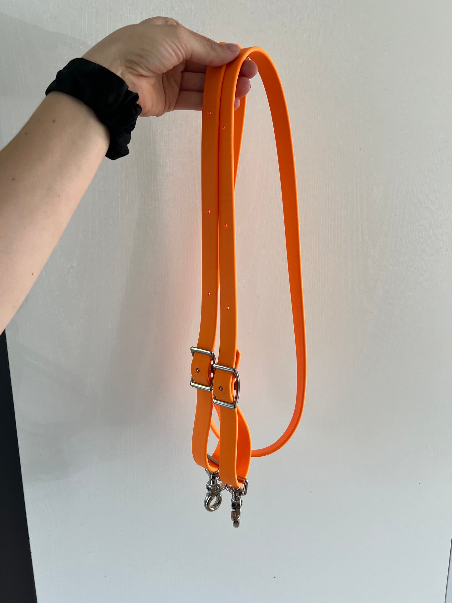 Ajustable Reins Biothane Super Heavy 6 or 8 ft *Made to order*