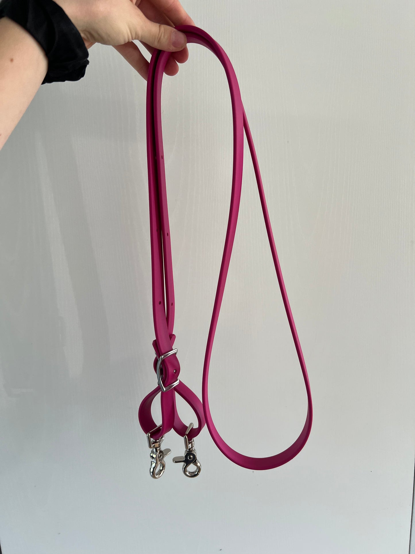 Ajustable Reins Biothane Super Heavy 6 or 8 ft *Made to order*