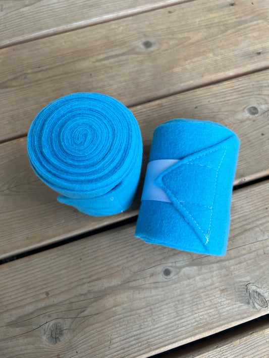 IMPERFECTS - Set of 2 Horse Polo Wraps - Blue Lagoon