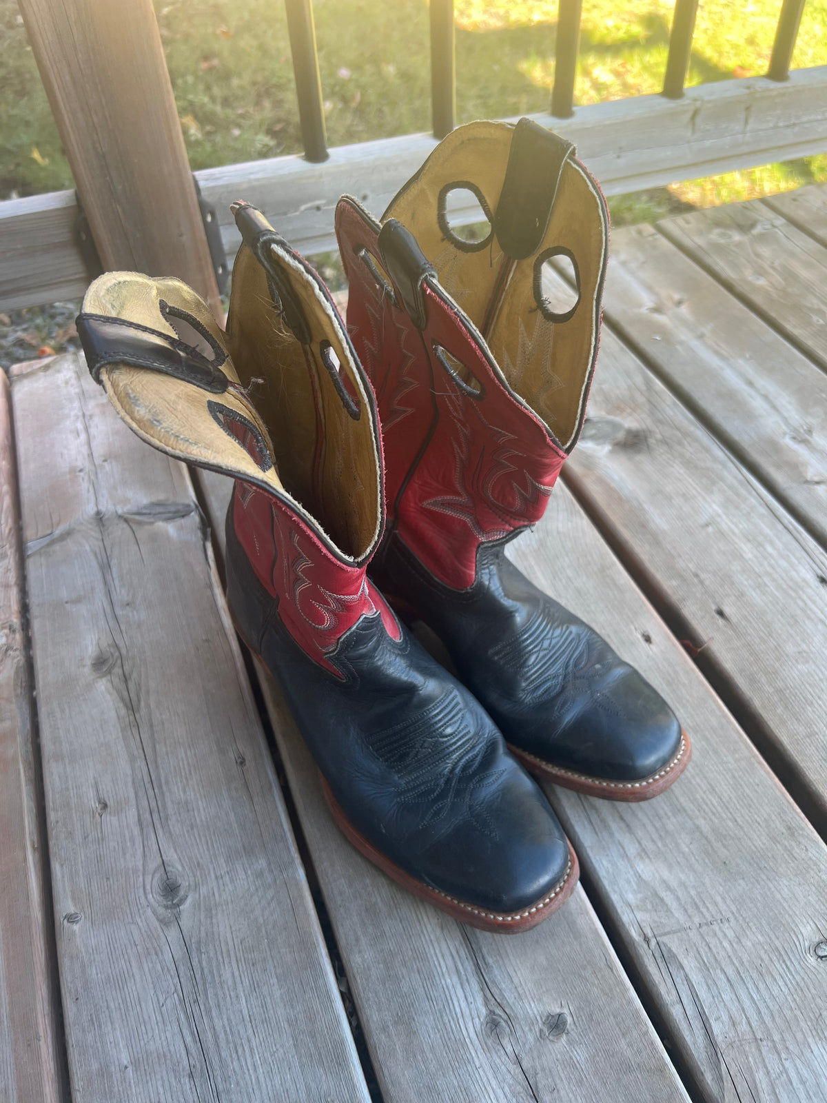 Bottes de cow-boy roughstock pour homme
