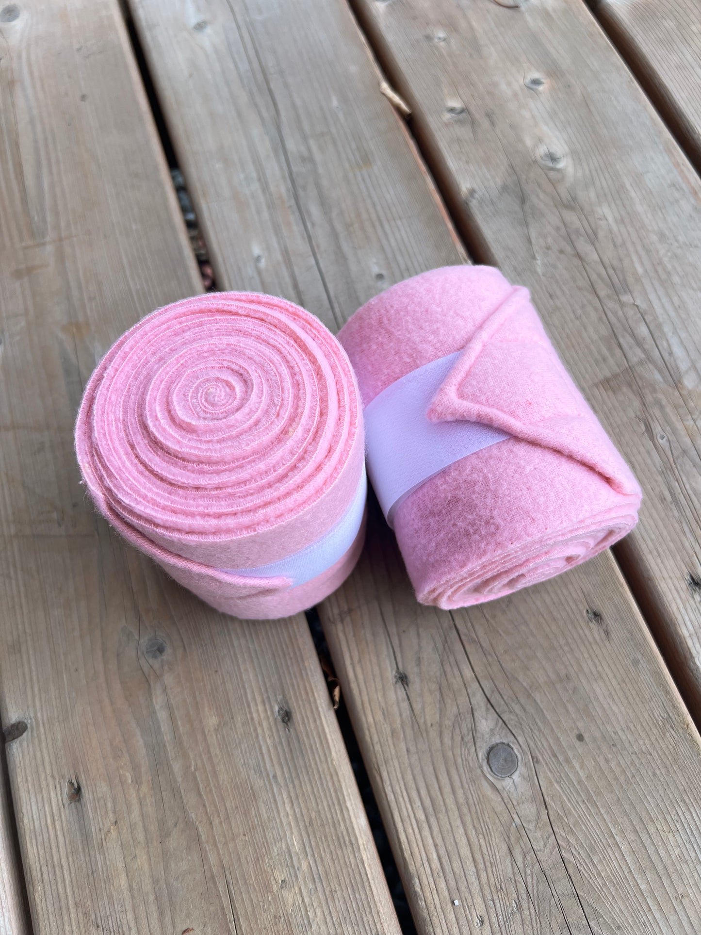 Set of 2 Horse Polo Wraps - Pink Lemonade